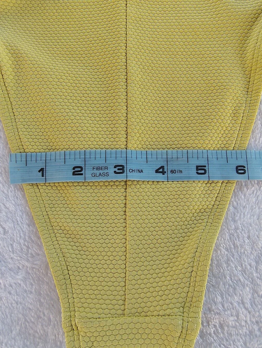 aerie Textured One-Piece Swimsuit in Light Olive Green
